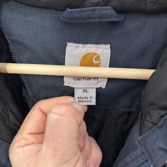 Carhartt Quilted Ripstop Active Jacket “WVU/West Virginia” - Picture 9 of 10